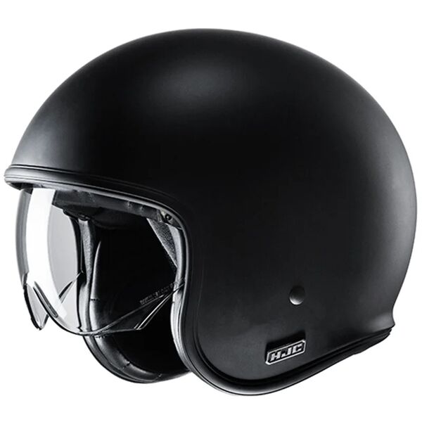 hjc - casco v30 semi mate nero nero l