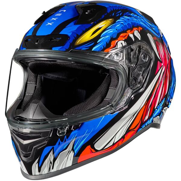 nexx - casco x.r3r zorga blue rosso,blu xl