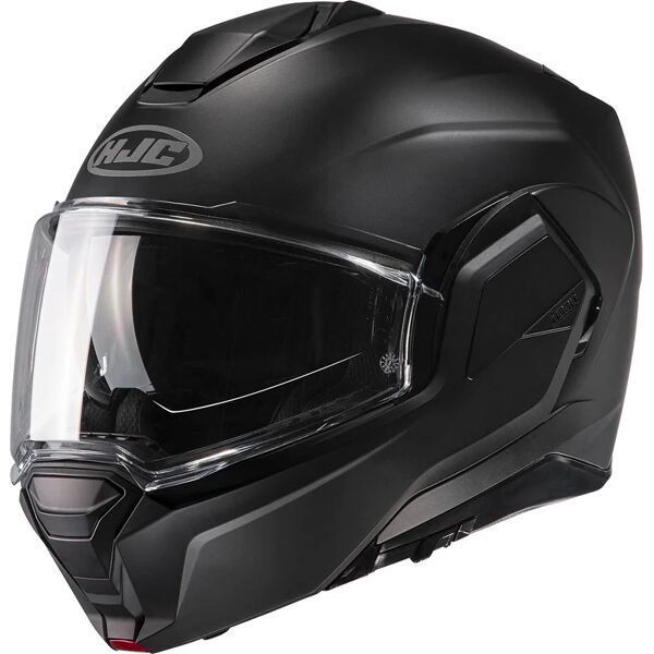 hjc - casco i100 semi-mate nero nero s