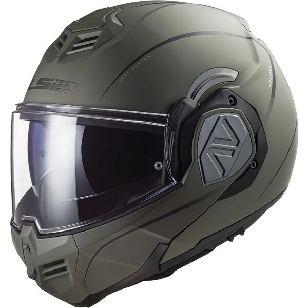 ls2 - casco ff906 advant special matt sand grigio,verde xs