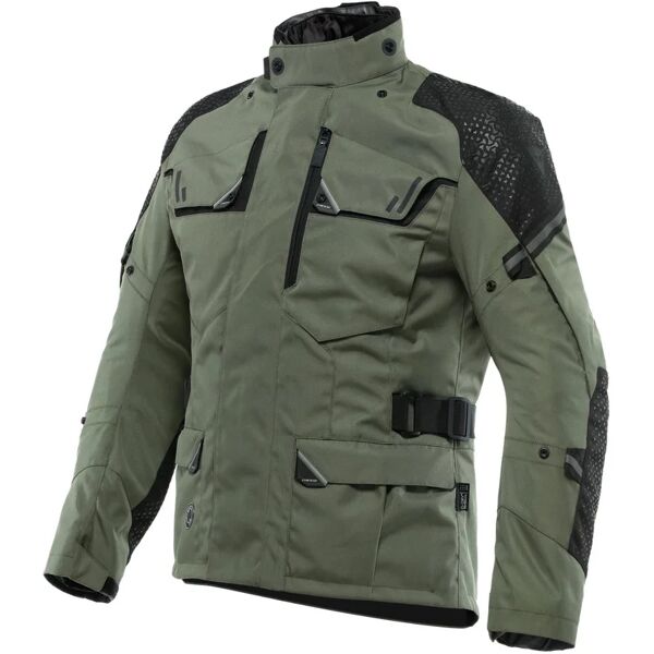 dainese - giacca ladakh 3l d-dry army-verde / nero nero,verde 64