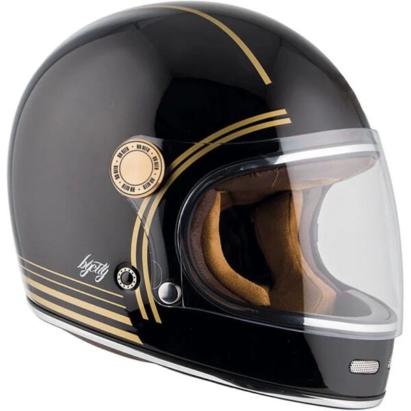 by city - casco roadster ii r.22.06 gold / nero nero,dorato xs