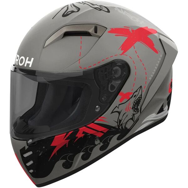 airoh - casco connor desperado orange matt arancione s