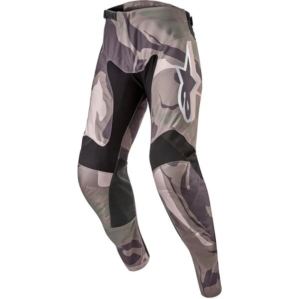 alpinestars - pantaloni racer tactical military verde / camo marrone grigio,marrone 38