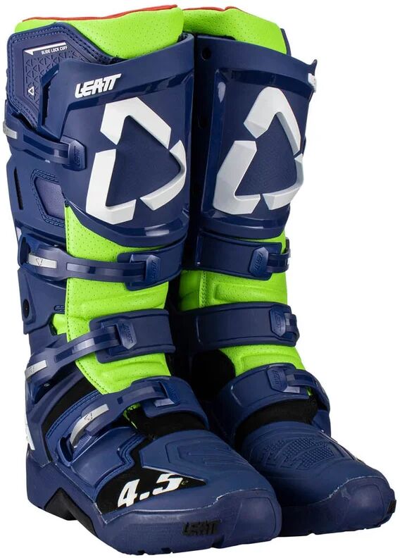 leatt - stivali 4.5 enduro blue blu,verde 8 (eu 42)