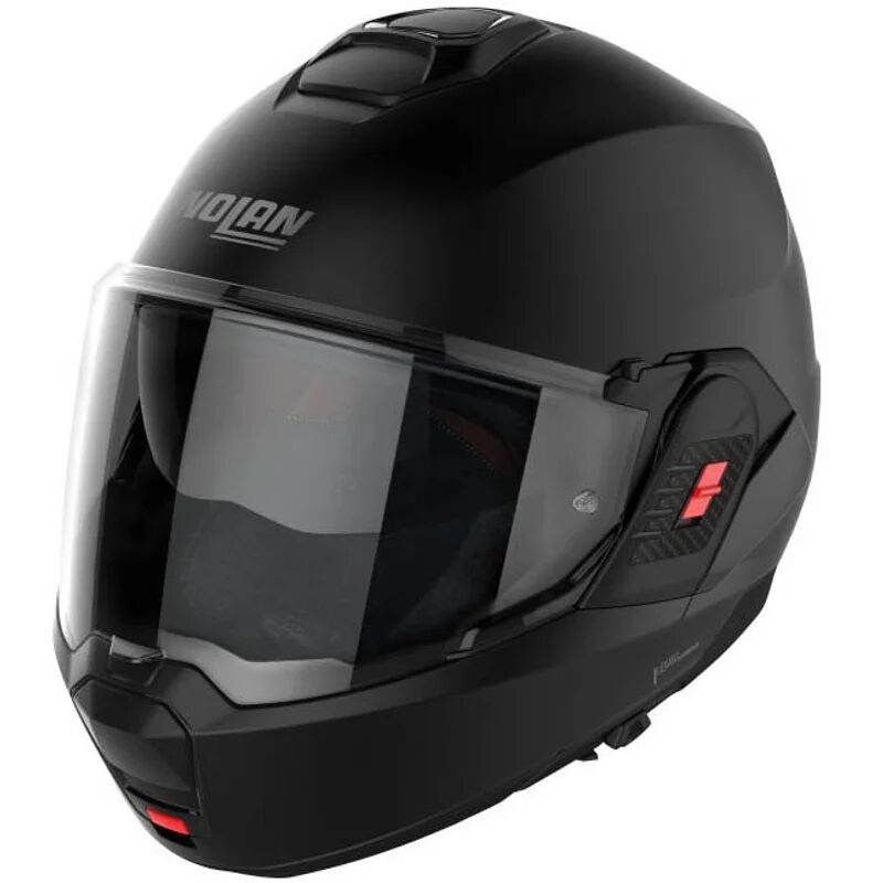 nolan - casco n120-1 classic n-com matt nero nero m