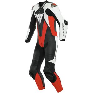 Dainese - Tute Laguna Seca 5 Professional Estiva Nero / Bianco / Fluo-rosso Nero,rosso,bianco 48