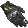 ALPINESTARS - Guanti SMX-1 Air V2 Nero / Giallo Fluo Nero,Giallo,Alta visibilità M