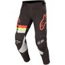 ALPINESTARS - Pantaloni Techstar 2020 Venom Nero / Rosso Fluo / Giallo Fluo Nero,Rosso,Giallo 32