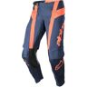 ALPINESTARS - Pantaloni Techstar Arch Night Navy / Hot Orange Blu,Arancione 34