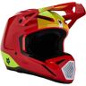 FOX - Casco V1 Ballast Flo Rosso Rosso XS