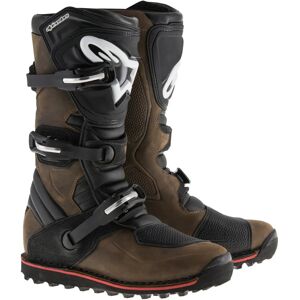 ALPINESTARS - Stivali Tech T Marrone Oiled Nero,Marrone 5 (EU 38)