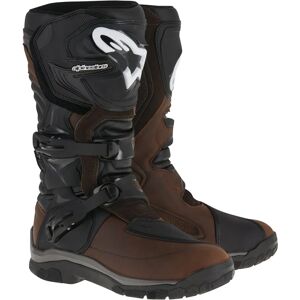 ALPINESTARS - Stivali Corozal Adventure Drystar Oiled Leather Marrone / Nero Nero,Marrone 8 (EU 42)