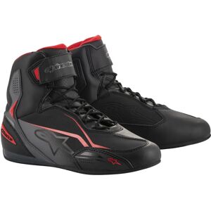 ALPINESTARS - Stivali Faster-3 Nero / Grigio / Rosso Nero,Grigio,Rosso 12 (EU 45.5)