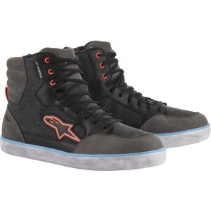 ALPINESTARS - Stivali J-6 Canvas Waterproof Nero / Anthracite / Light Blue Nero,Grigio,Blu 7.5 (EU 40)