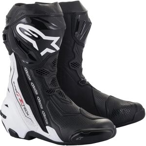 ALPINESTARS - Stivali Supertech R Vented Nero / Bianco Nero,Bianco 47