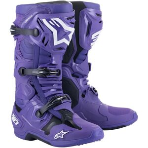 ALPINESTARS - Stivali Tech 10 Ultraviolet / Nero Nero,Viola 12 (EU 47)