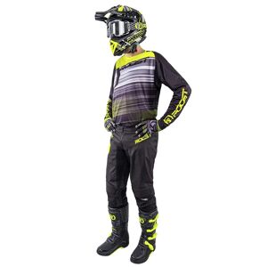 ROOST - Equipaggiamento completo Pack Roost X-Topaz Flow Nero / Giallo Fluo UNICA