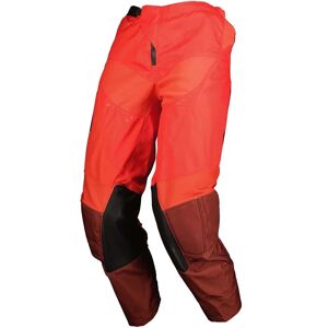 Scott - Pantaloni 350 Dirt Evo Junior Rosso / Nero Nero,Arancione 26