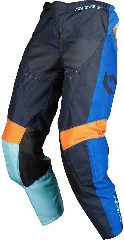 Scott - Pantaloni 350 Race Evo Junior Blue / Orange Blu,Arancione 26