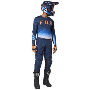 FOX - Equipaggiamento completo Pack Fox 360 FGMNT Midnight Blu,Arancione,Bianco UNICA