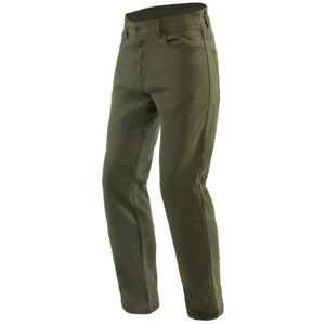 DAINESE - Pantaloni Casual Regular Olive Verde,Marrone 34