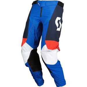 Scott - Pantaloni 450 Angled Blue / Rosso Rosso,Blu 36