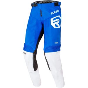 ROOST - Pantaloni X-Topaz Flow Blue / Bianco Blu,Bianco 36