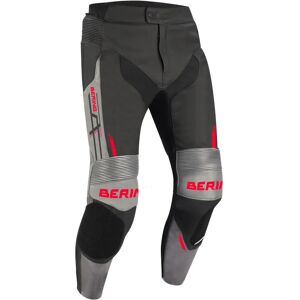 BERING - Pantaloni Snap Nero / Grigio Nero,Grigio,Rosso XXL