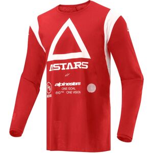 ALPINESTARS - Magliette Techdura Bright Rosso Rosso,Bianco M