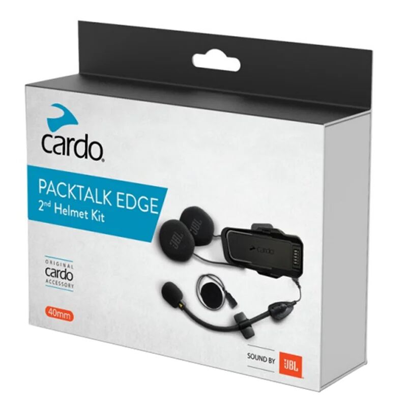 cardo - elettronica packtalk edge jbl 2nd helmet audio kit unica