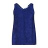 Forte_forte Top Donna Blu 3