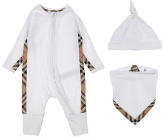 Burberry Set Baby Bambino 0-24 mesi Bianco 6/9