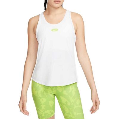 Nike CANOTTA ONE LUXE ICON CLASH DONNA Bianco S Nike CANOTTA ONE LUXE ICON CLASH DONNA Bianco S