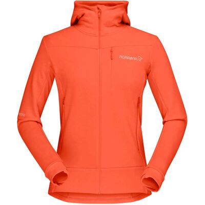 Norrona SOTTOTUTA FULL ZIP CON CAPPUCCIO FALKETIND DONNA Arancio XS Norrona SOTTOTUTA FULL ZIP CON CAPPUCCIO FALKETIND DONNA Arancio XS