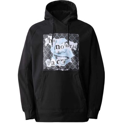 The North Face FELPA CON CAPPUCCIO PRINTED TEKNO LOGO Nero XL The North Face FELPA CON CAPPUCCIO PRINTED TEKNO LOGO Nero XL