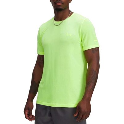 Maglietta senza cuciture Lime Under Armour - Abbigliamento sportivo Maglietta senza cuciture Lime Under Armour - Abbigliamento sportivo