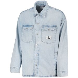 Calvin Klein GIACCA OVERSHIRT IN DENIM Azzurro M Calvin Klein GIACCA OVERSHIRT IN DENIM Azzurro M