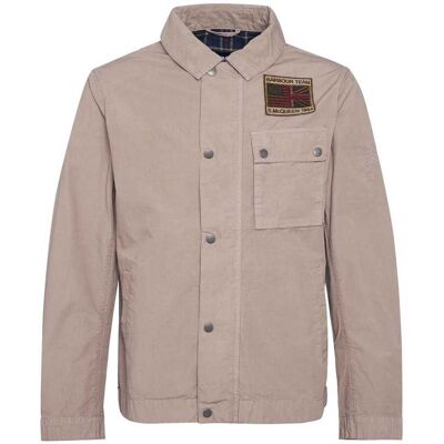 Barbour GIACCA WORKERS IN COTONE TINTO CAPO Beige M Barbour GIACCA WORKERS IN COTONE TINTO CAPO Beige M