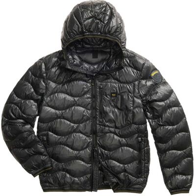 Blauer PIUMINO CON CAPPUCCIO AD ONDE WAWE S Blauer PIUMINO CON CAPPUCCIO AD ONDE WAWE S