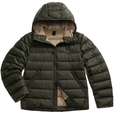 Blauer PIUMINO CON CAPPUCCIO ACTON Verde XXL Blauer PIUMINO CON CAPPUCCIO ACTON Verde XXL