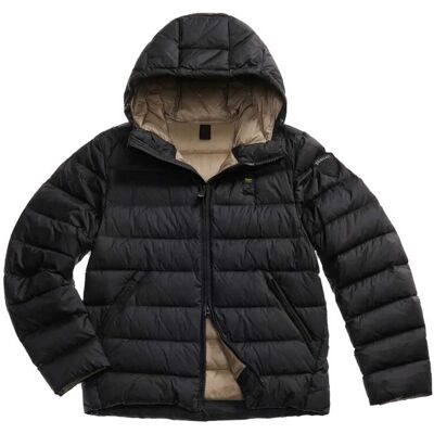 Blauer PIUMINO CON CAPPUCCIO ACTON Nero XXL Blauer PIUMINO CON CAPPUCCIO ACTON Nero XXL