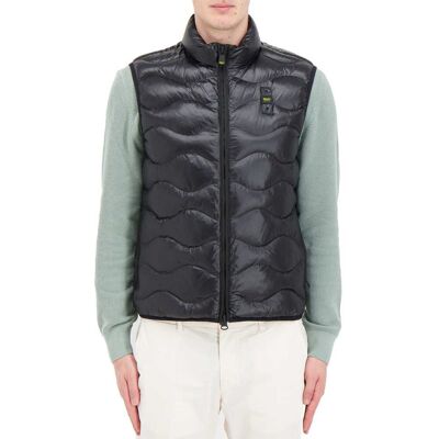 Blauer PIUMINO SMANICATO AD ONDE DANNY XXL Blauer PIUMINO SMANICATO AD ONDE DANNY XXL