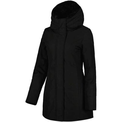 Woolrich PARKA BOULDER FAUX FUR DONNA Nero XL Woolrich PARKA BOULDER FAUX FUR DONNA Nero XL
