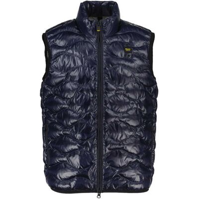 Blauer PIUMINO SMANICATO AD ONDE BAMBINO Blu 10A Blauer PIUMINO SMANICATO AD ONDE BAMBINO Blu 10A