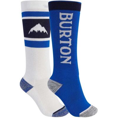 Burton CALZE WEEKEND MWT 2PK BAMBINO Bianco, Blu S-M Burton CALZE WEEKEND MWT 2PK BAMBINO Bianco, Blu S-M