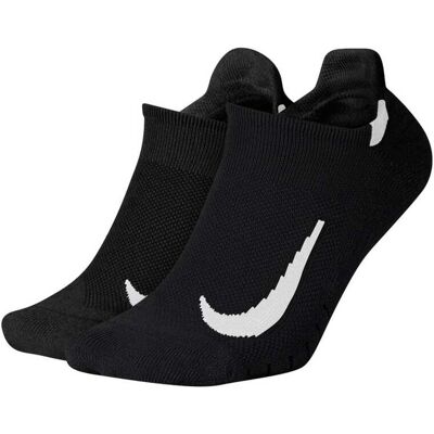 Nike CALZE MULTIPLIER NO-SHOW 2PACK Nero S Nike CALZE MULTIPLIER NO-SHOW 2PACK Nero S