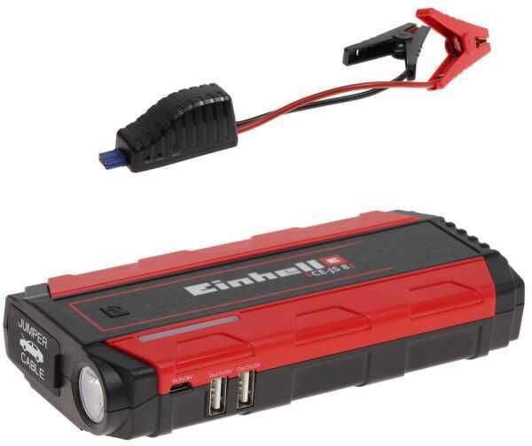 einhell ce-js 8 - avviatore portatile multifunzione - starter da 12 v - power bank