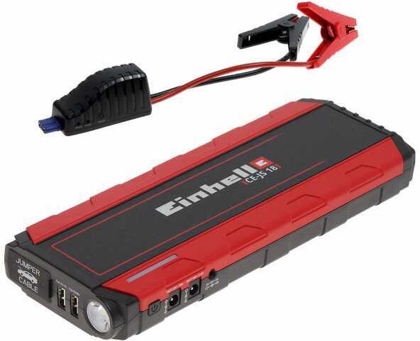 einhell ce-js 18 - avviatore portatile multifunzione - starter da 12 v - power bank