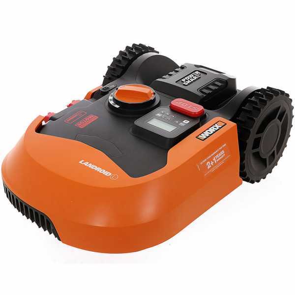 worx landroid l wr155e - robot rasaerba - con perimetro - batteria al litio - l2000